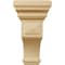 Ekena Millwork 7"W x 7 3/4"D x 14"H Jumbo Woodruff Wood Corbel, Alder CORW07X07X14WFAL - alternate 3